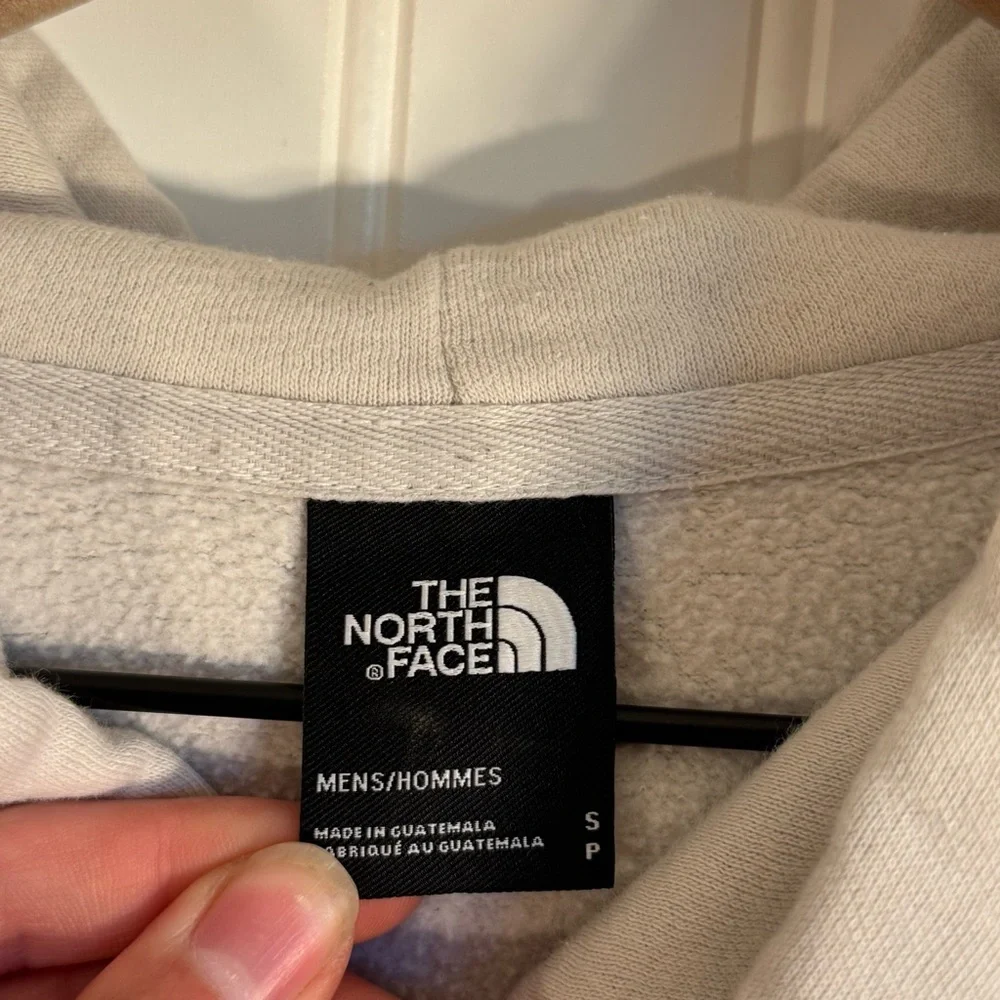 The North Face Men's Never Stop Exploring Cream Hoodie Size Small - Picture 6 of 13